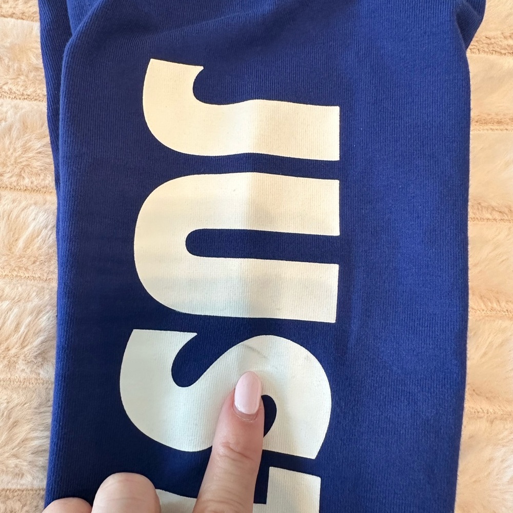 Nike Just Do It RARE Royal Blue Leggings - Picture 10 of 10